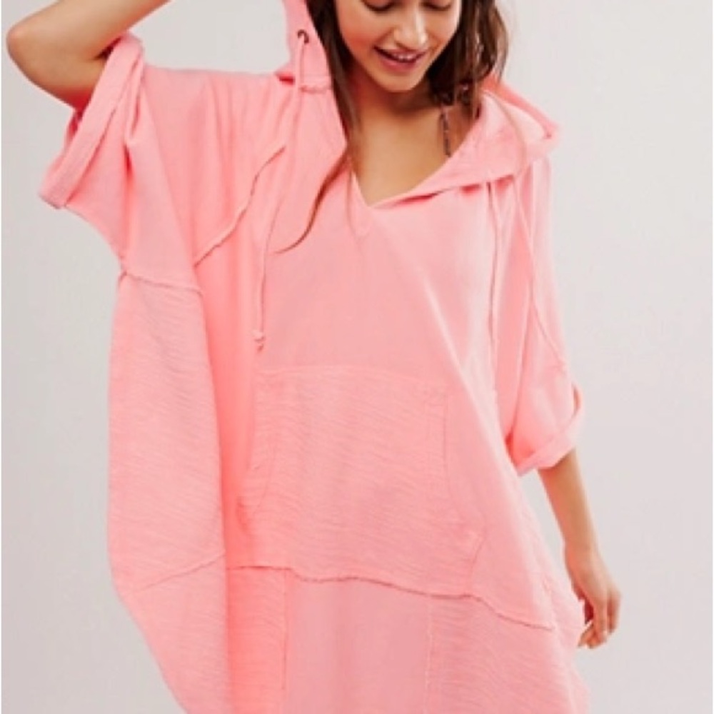 Free People We The Free So Fresh Poncho - M/L
